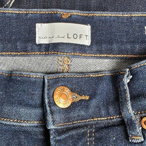 LOFT Sculpt Jegging Women’s 6/28 Dark Wash - Picture 6 of 10